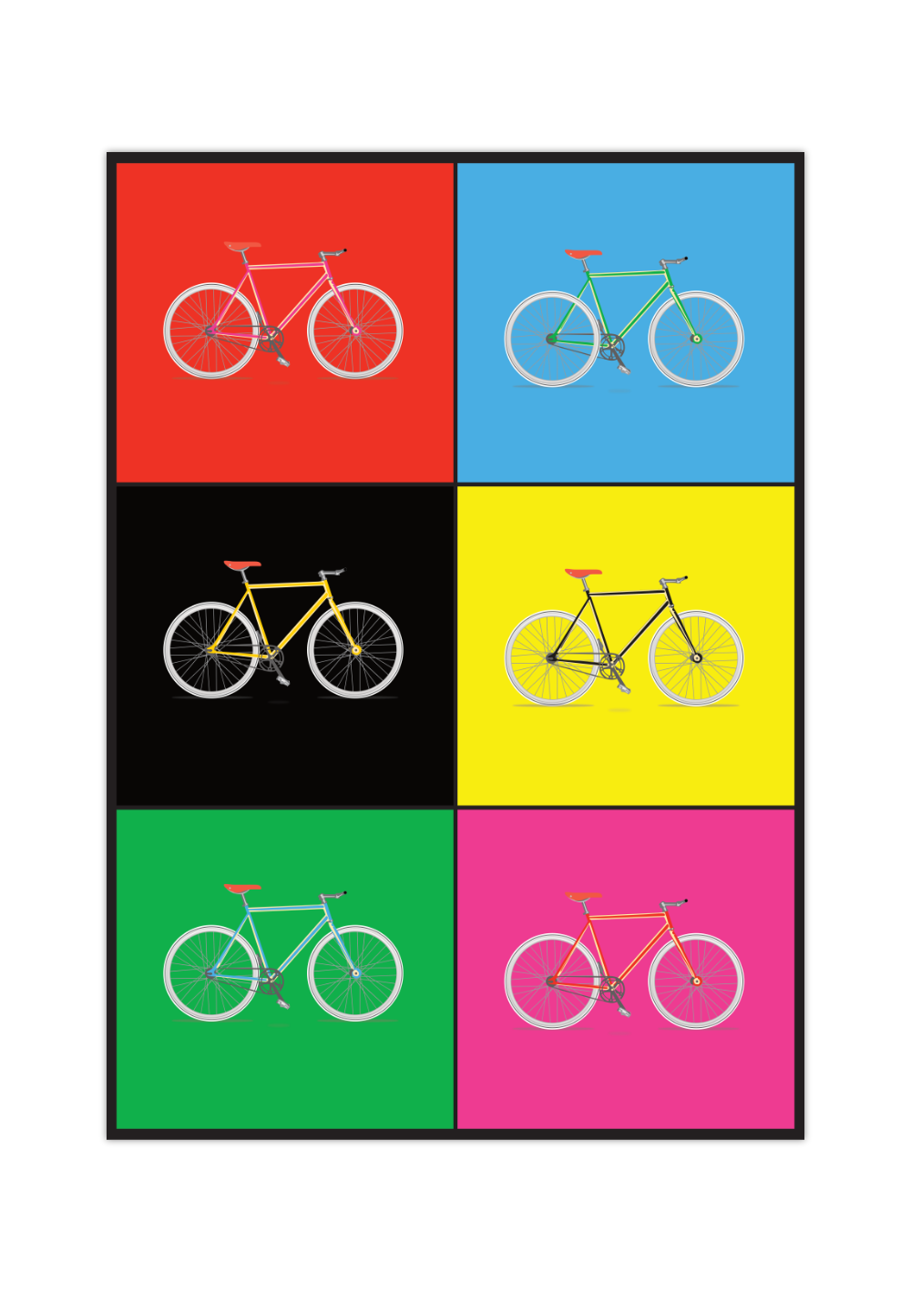rennrad poster retro Retro Fahrrad Poster