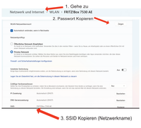 W-LAN QR-Code Aufsteller Holz für Hotel und Gastronomie
