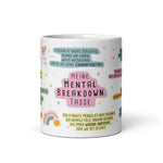 Diese motivierende Tasse hilft dir über deinen mentalen Breakdown hinüber. 