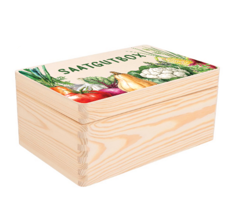 wie samen aufbewahren Saatgutbox