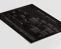 Börsenposter mit historischem Deutschem Aktien Index-Chart, DAX, seit 1973, ungerahmt oder gerahmt. Ideal für Büro, Trading-Setup oder als Geschenk für Börseninteressierte.