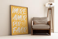 Poster More Amore Por Favor.
