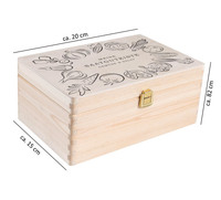 Diese Saatgutbox aus unbehandeltem Holz ist das perfekte Geschenk für alle Gärtner und Gartenfreunde. 