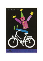 Bei dem Poster handelt es sich um den Nachdruck einer holländische Fahrrad-Werbung von Fongers Fahrrädern aus dem niederländischen Middelburg.