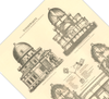Das Poster einer Sternwarte ist eine Vintage Lithographie aus Meyers Koversations-Lexikon aus dem Jahr 1890.