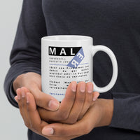 Diese Tasse mit der lustigen Definition des Wortes Maler mit abperlenden Schriftzug ist ideal für alle berufstätigen Maler.