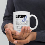 Diese Tasse mit der lustigen Definition des Wortes Maler mit abperlenden Schriftzug ist ideal für alle berufstätigen Maler.
