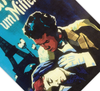 Bei dem Poster handelt es sich um den Nachdruck eines Filmplakates aus DDR zum französischen Film " Paris um Mitternacht". 