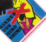 Bei dem Poster handelt es sich um den Nachdruck eines Filmplakates aus DDR zum japanischen Film Kinder von Hiroshima.