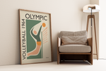 Poster Volleyball | Olympia Vintage Tokio
