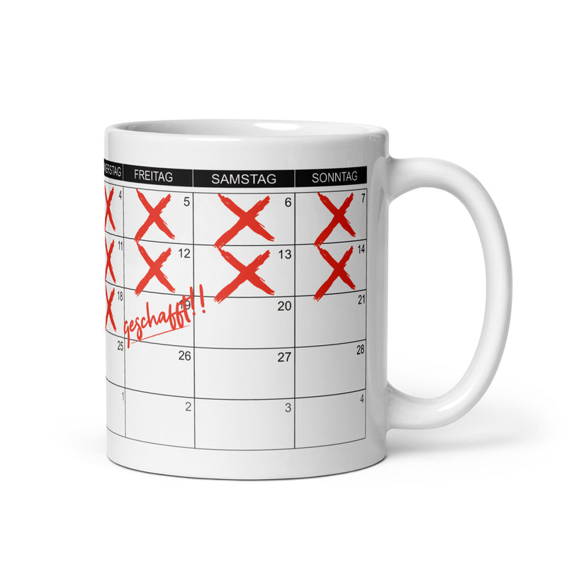 Diese Tasse ist das perfekte Geschenk zum Ruhestand/zur Rente oder Pension.