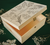 Diese Saatgutbox mit Kräutersaat aus unbehandeltem Holz ist das perfekte Geschenk für alle Gärtner und Gartenfreunde. 