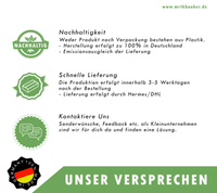Christliches Poster deutsch | Am Anfang schuf Gott Himmel und Erde