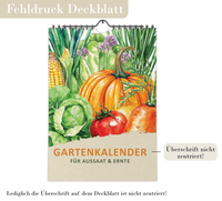 Gartenkalender für Aussaat und Ernte | Saisonkalender Gemüse A4
