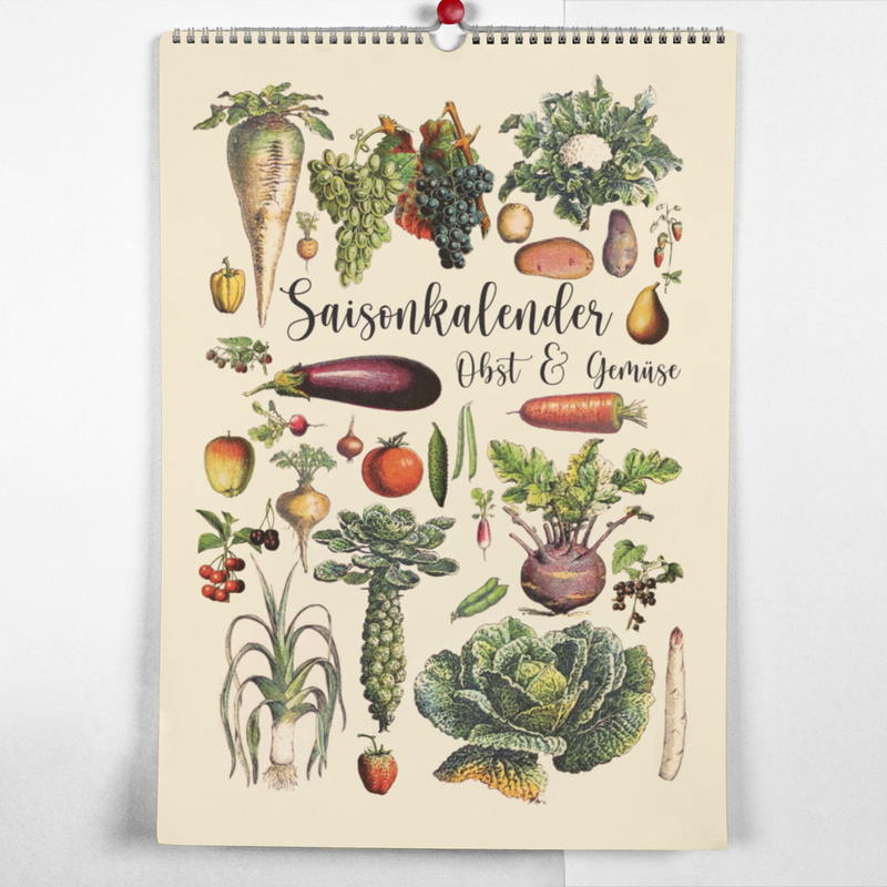 Unser Saisonkalender für Obst und Gemüse zeigt dir, wann welches Obst oder Gemüse saisonal und regional verfügbar ist.