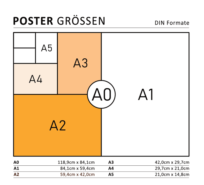 Poster Bauhaus 1919 - 1923 | Quadrate