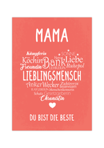 Dieses Poster eignet sich ideal als Geschenk für deine Mama zum Muttertag, Weihnachten, Geburtstag oder um einfach mal Danke zu sagen. 