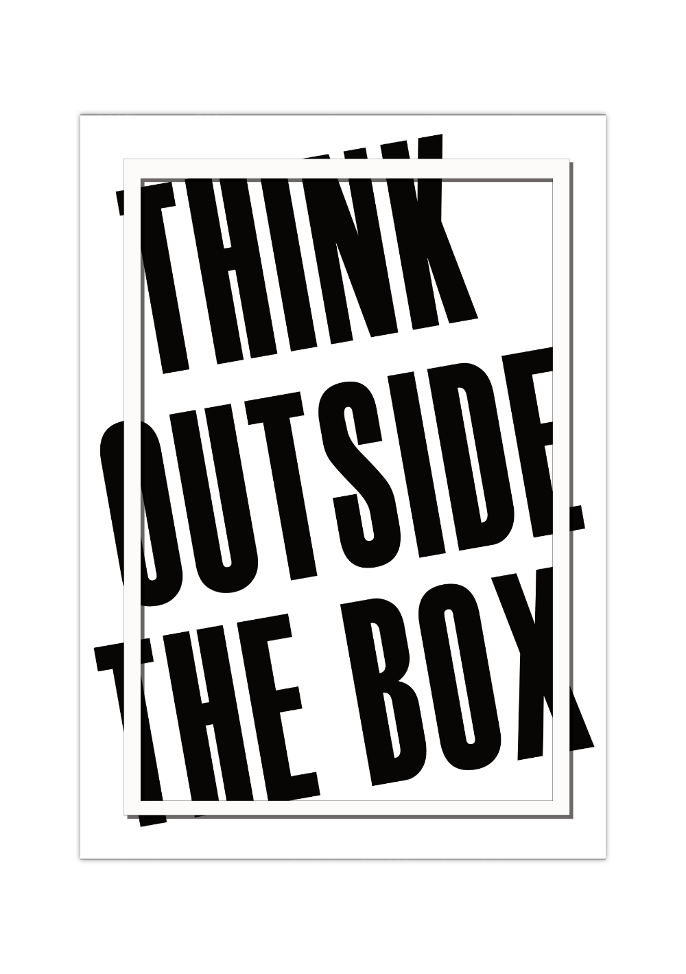 Schönes Motivationsposter, Mindset für dein Arbeitszimmer, Homeoffice, Büro oder jeden anderen Raum. 