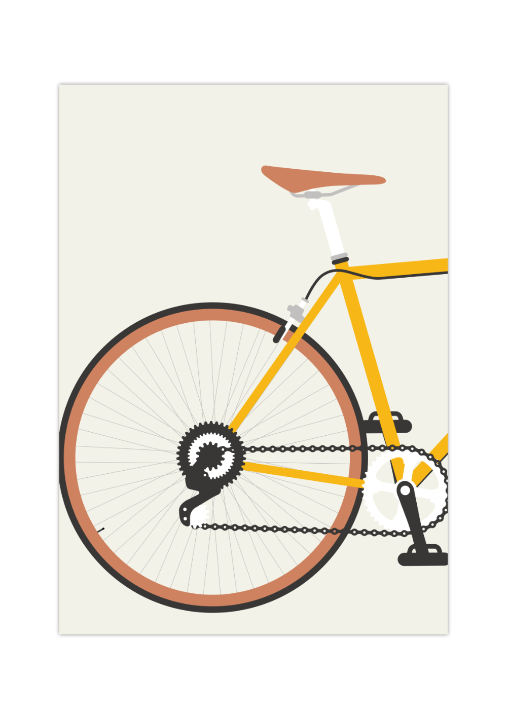 Poster Fahrrad