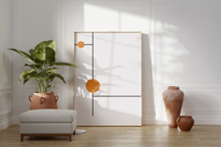 Minimalistische Poster, geometrische Formen Kreis