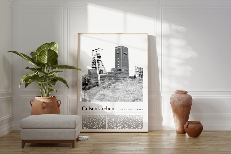 Poster Gelsenkirchen | Zeche Nordstern