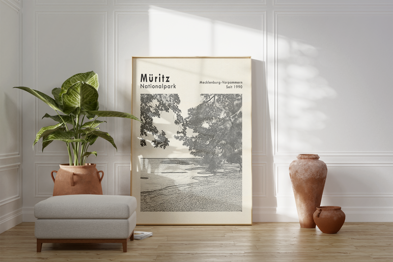 Poster Nationalpark Müritz | Mecklenburg Vorpommern