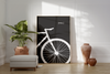 Poster Fahrrad | minimalistisches Rennrad Ride