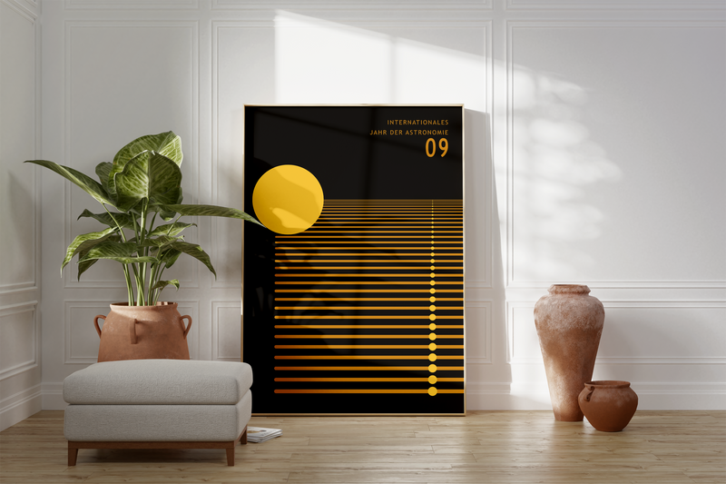 Poster Astronomie | Vintage Wissenschaft