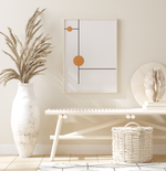 Minimalistische Poster, geometrische Formen Kreis