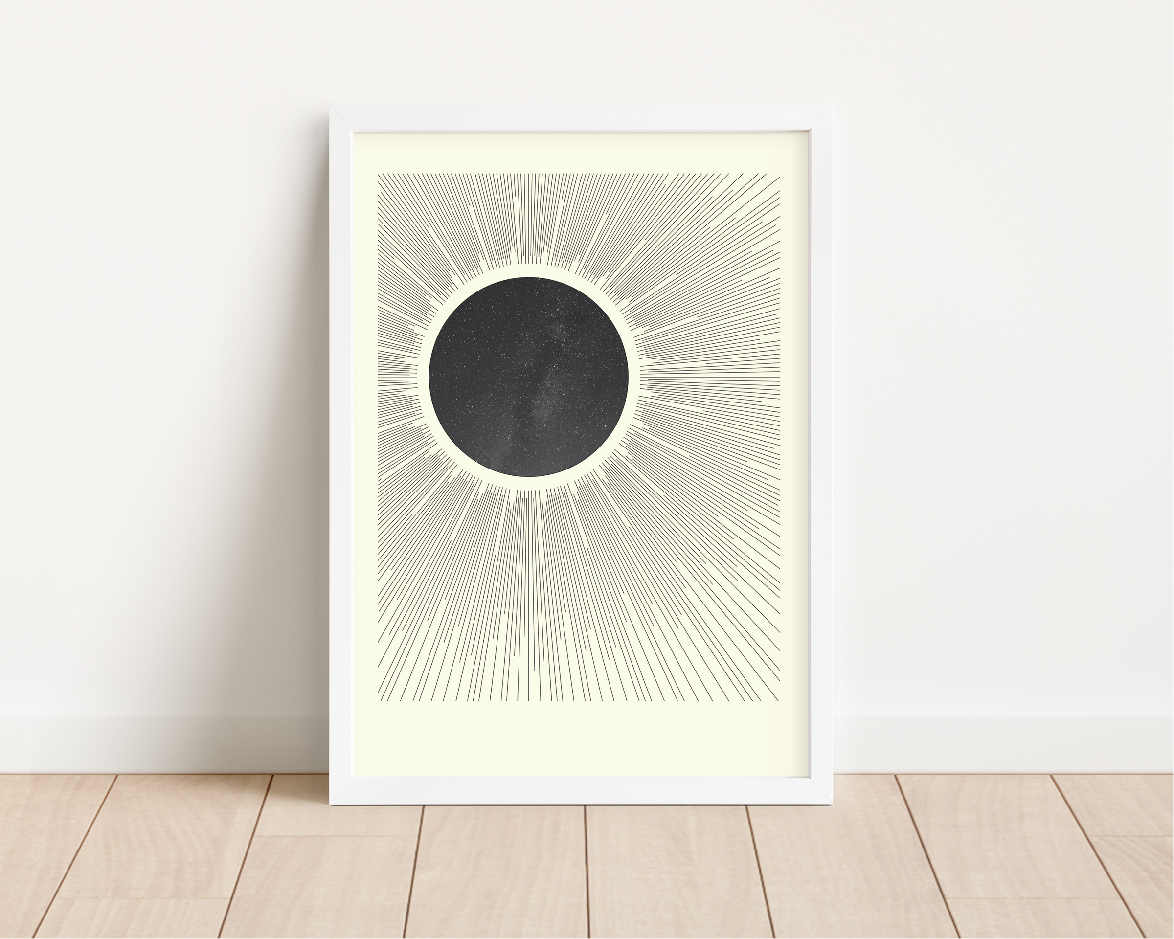 Blick in Himmel | Poster Sonne und Mond – MrTKBooker