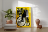 Graffiti Streetart Poster | Fahrrad Urban Bild