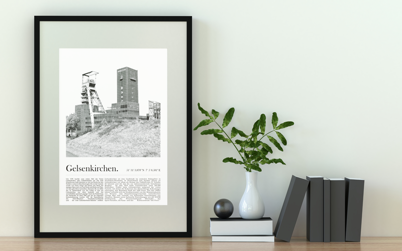 Poster Gelsenkirchen | Zeche Nordstern