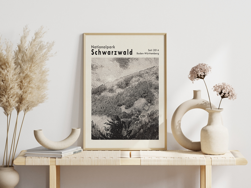 Poster Nationalpark Schwarzwald | Baden-Württemberg