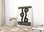 Poster Bauhaus Ausstellung Basel Vintage