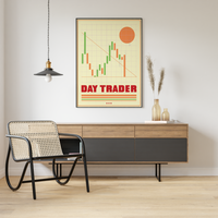 Schönes Poster für alle Day Trader, Aktionäre, Banker, und Wertpapierhändler. Dieses Bild ist das ideale Geschenk für Börsianer. 