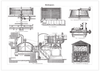 Das Poster einer Bierbrauerei ist eine Vintage Lithographie aus Meyers Koversations-Lexikon aus dem Jahr 1890 im viktorianischen Stil.