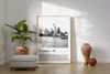 Dieses Poster zeigt dir die Skyline von der Stadt Frankfurt am Main.