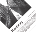 Die Poster zeigen die Hamburger Speicherstadt oder den Hamburger Kiez.