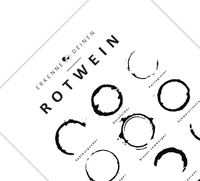 Das Poster zeigt dir auf witzige Weise die unterschiedlichen Rotweinsorten in schwarz und weiß.