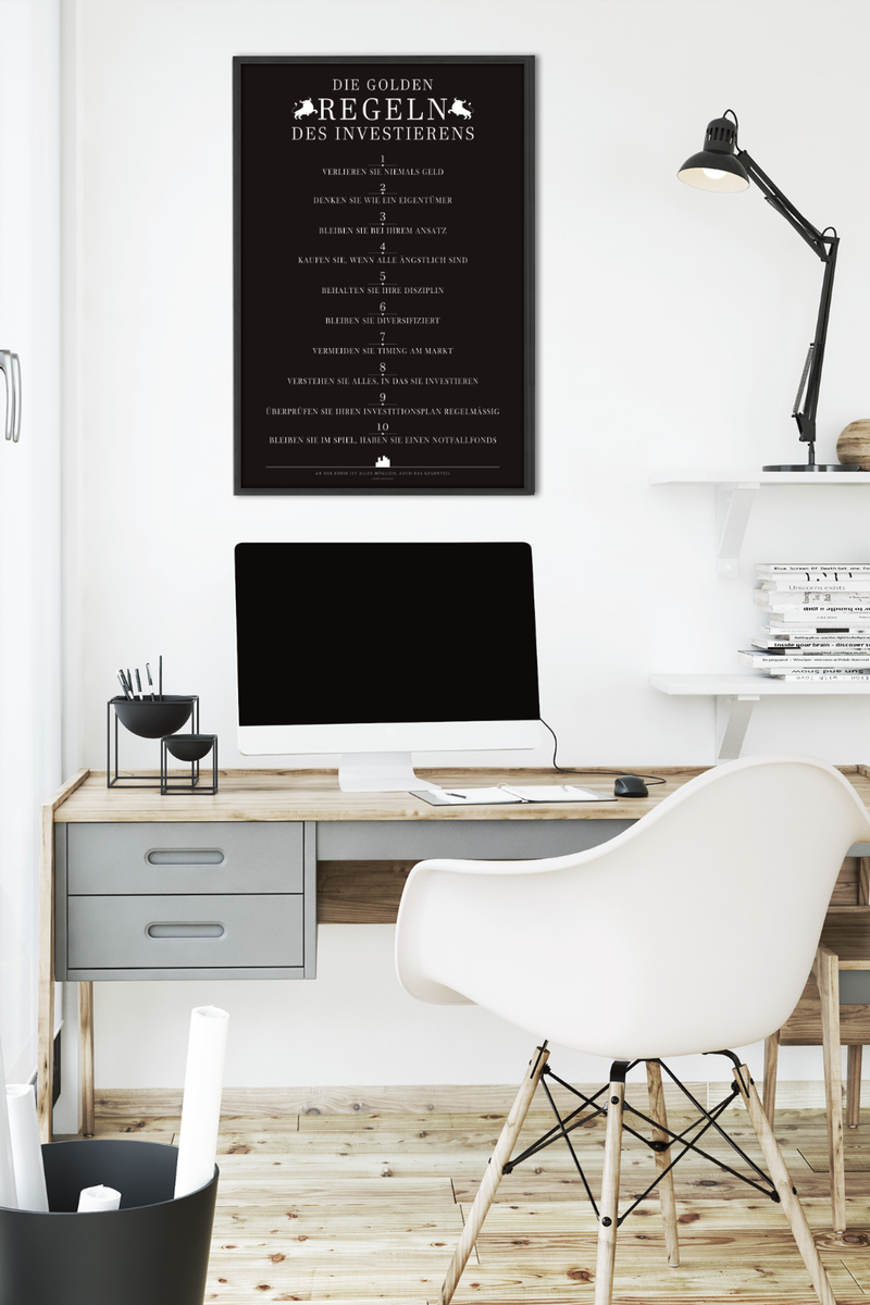 Dieses Bild zeigt dir wie das Poster über deinem Schreibtisch aussehen würde.