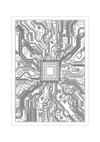 Dieses Poster zeigt dir eine weiße CPU eines Computers im coolen Design. Diese Bild ist die perfekte Dekoration für das Büro oder Arbeitszimmer eines Softwareentwicklers oder Programmierers. 