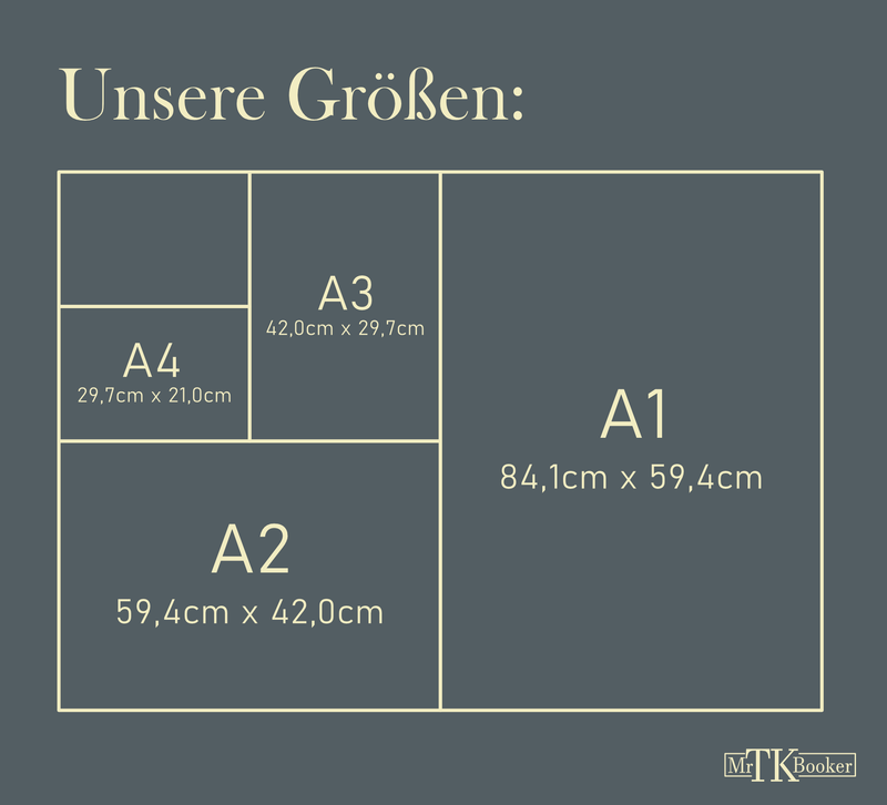 Fahrrad Poster | Bleistiftzeichnung Grau Weiß