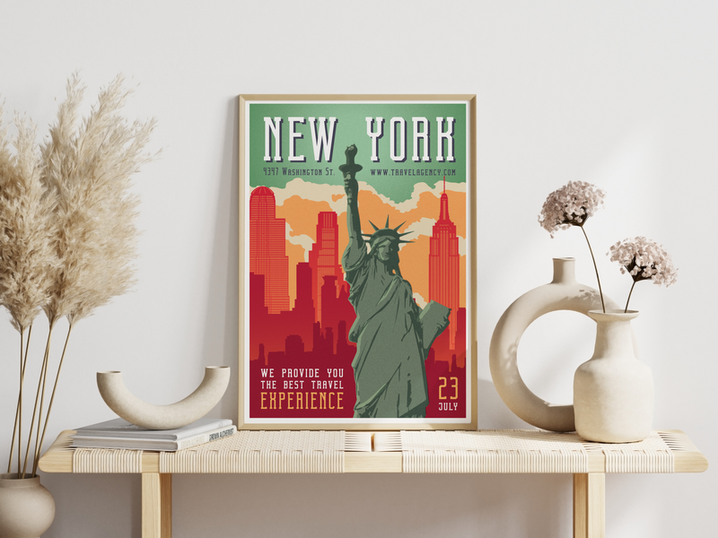Retro Poster New York