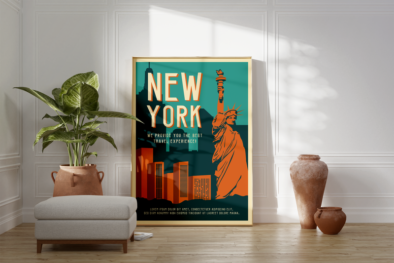 Retro Poster New York