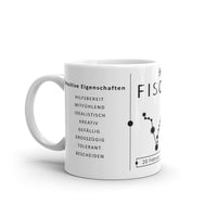 Tasse verschiedene Sternzeichen | Horoskop Panoramatasse 0,3L